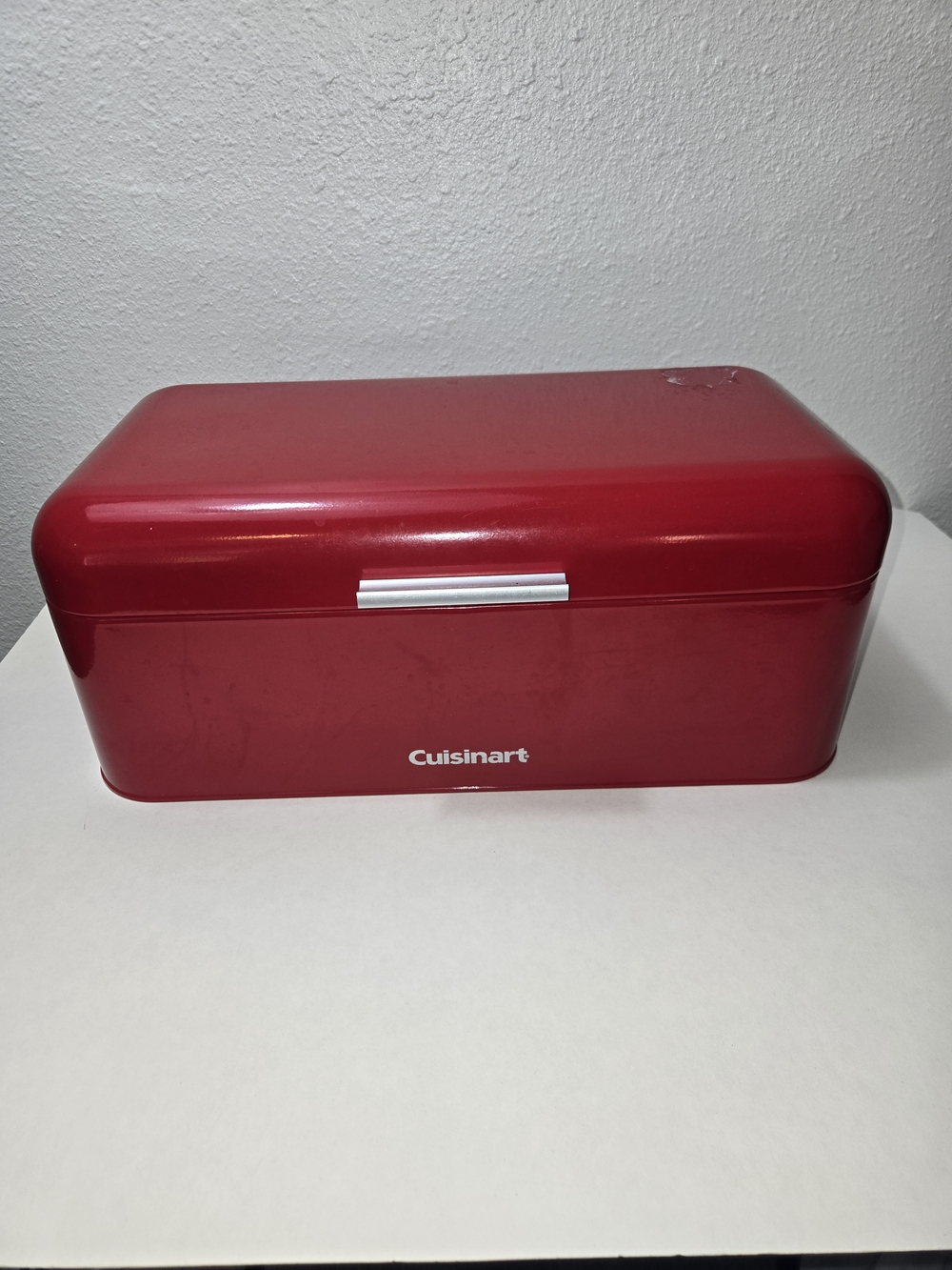 Cuisinart Red Metal Bread Box